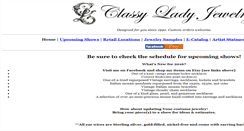 Desktop Screenshot of classyladyjewelry.net
